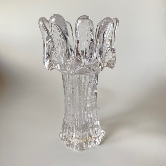 Vintage Kosta Boda Sunflower Candleholder, Swedish Art Glass by Göran Wärff - Picture 8 of 12